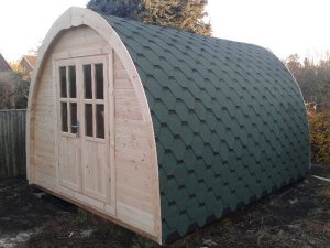 Camping pod 3x4 m, 28 mm