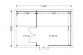 Carl 5x4 m, tl. 34 mm