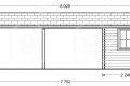 Carport double + kůlna, 6x7,5 m, tl. 44 mm